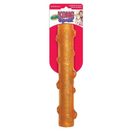 KONG Squeezz Crackle Stick Dog Toy - Large Stick