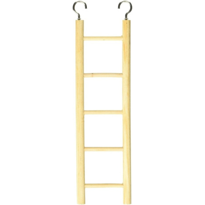 Penn Plax Natural Wooden Ladder for Birds - Small 1 count